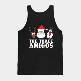 'The Three Amigos' Funny Christmas Brotherhood Tank Top